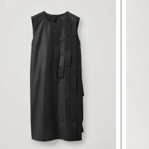 Wool Dress With Strap Detail